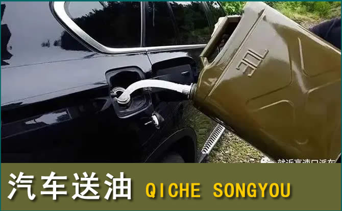 渝水区汽车救援送水案例